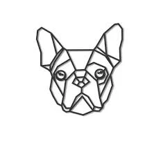 Cuadro Bull Dog Frances 4